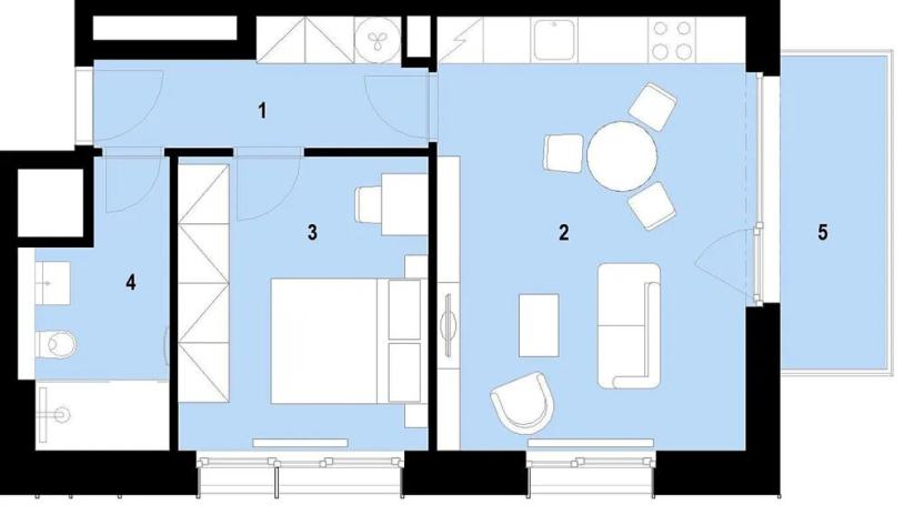 Prodej bytu 2+kk, Brno, Plynárenská, 48 m2