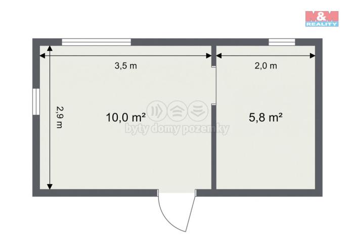 Prodej zahrady, Svatava, Pohraniční stráže, 547 m2