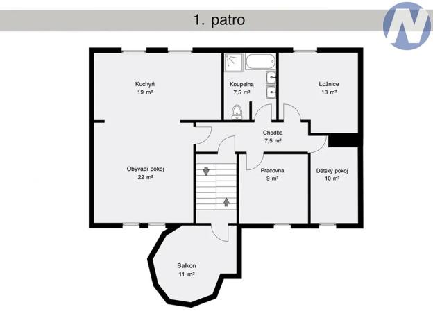 Prodej rodinného domu, Záblatí, 304 m2
