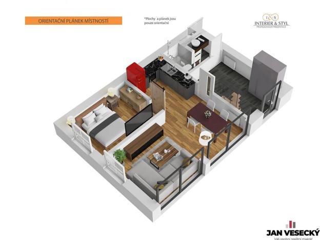 Prodej bytu 2+kk, Harrachov, 50 m2