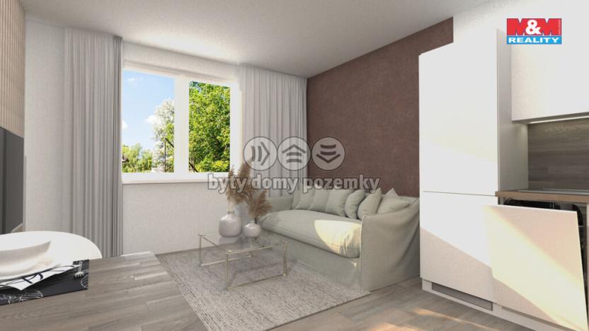 Pronájem bytu 1+kk, Ostrava - Moravská Ostrava, Sokolská třída, 21 m2