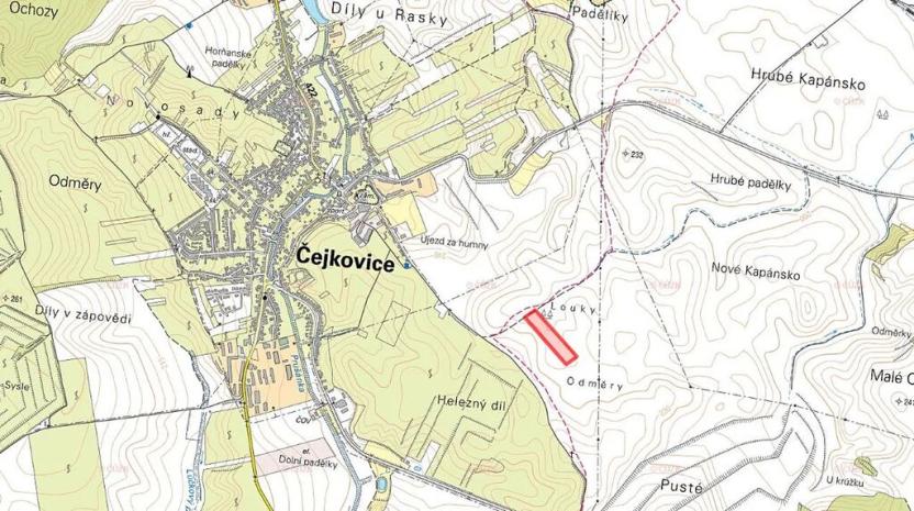 Prodej pole, Mutěnice, 26029 m2