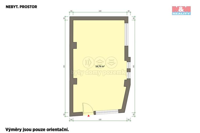 Pronájem obchodního prostoru, Mariánské Lázně, Hlavní třída, 35 m2