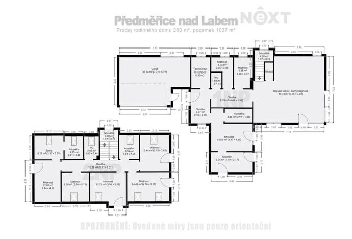 Prodej rodinného domu, Předměřice nad Labem, 260 m2