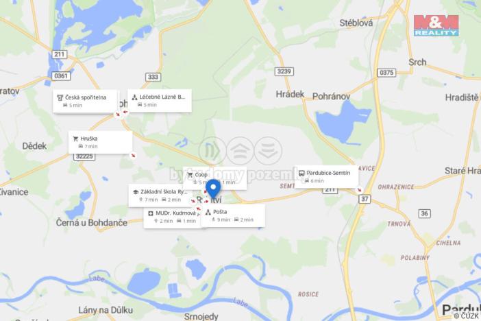 Prodej rodinného domu, Rybitví, Čapkova, 85 m2