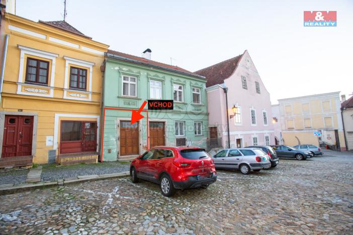 Pronájem bytu 1+kk, Jindřichův Hradec - Jindřichův Hradec I, nám. Míru, 25 m2