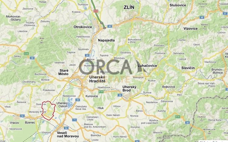 Prodej pole, Moravský Písek, 1125 m2