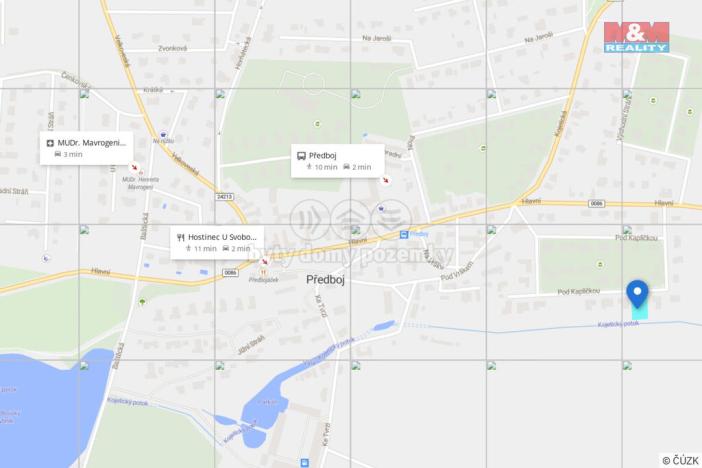 Prodej pozemku pro bydlení, Předboj, 895 m2