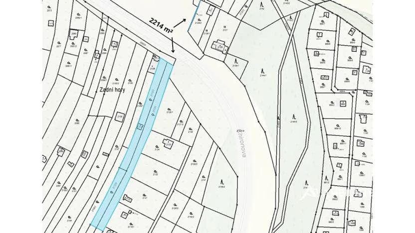 Prodej pozemku pro bydlení, Brno, 2214 m2