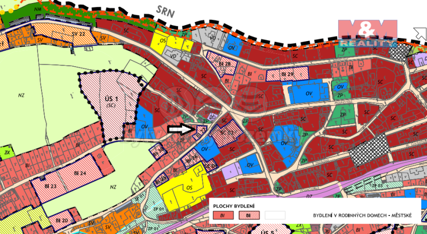 Prodej pozemku pro bydlení, Vejprty, Husova, 1202 m2