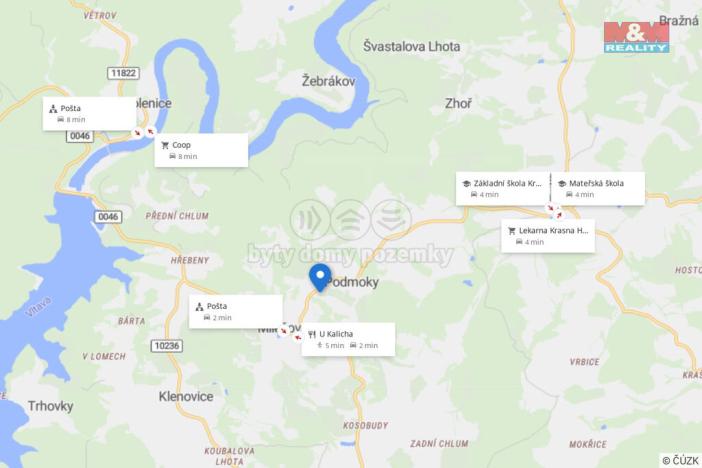 Prodej pozemku pro bydlení, Milešov, 1041 m2