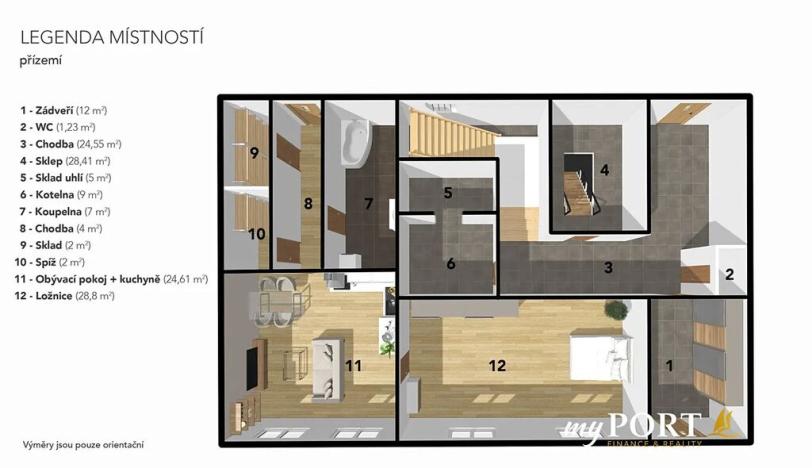 Prodej vícegeneračního domu, Chyše, Žižkovo náměstí, 322 m2