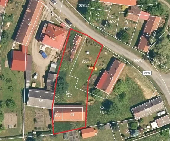 Prodej pozemku pro bydlení, Žitovlice, 1027 m2