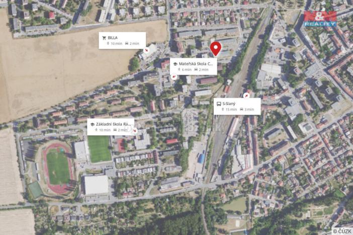 Prodej obchodního prostoru, Slaný, Na Dolíkách, 84 m2