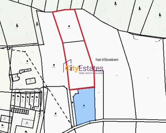 Prodej pozemku pro bydlení, Dublovice, 4428 m2