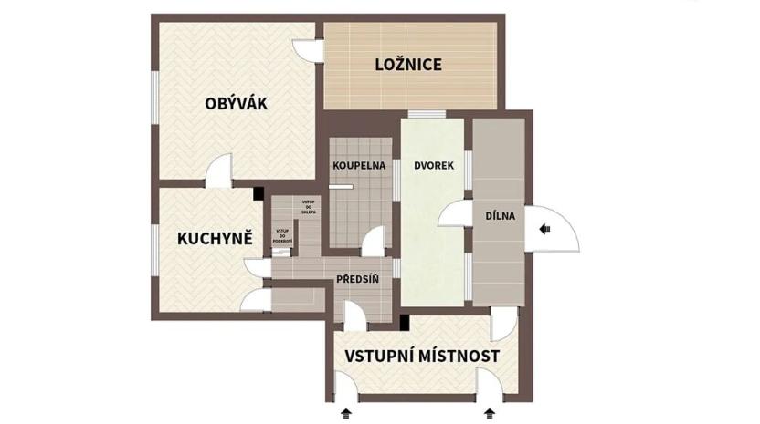 Prodej rodinného domu, Brněnec, 80 m2