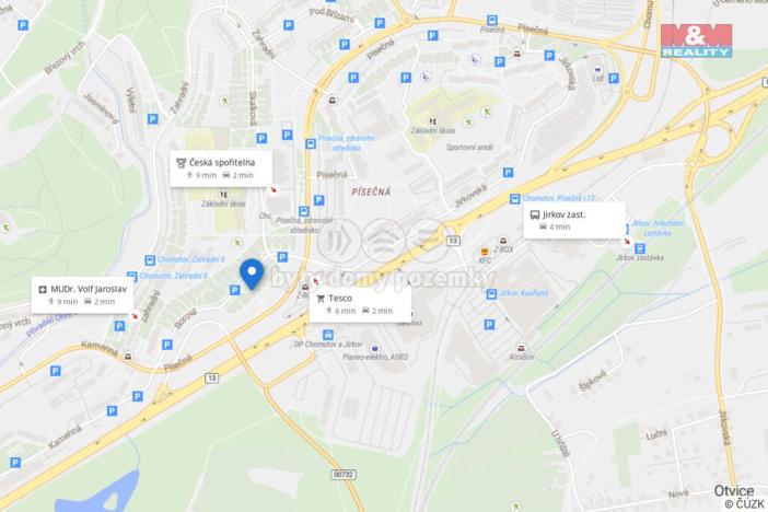 Prodej bytu 2+1, Chomutov, Borová, 60 m2