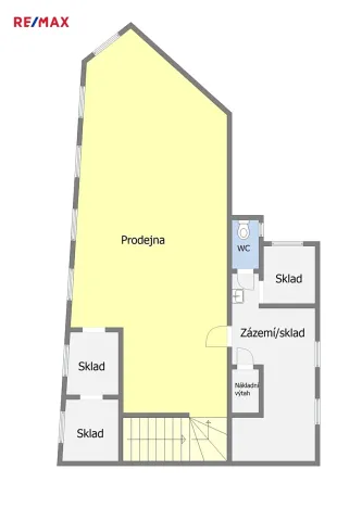 Prodej obchodního prostoru, Doksy, Panská, 300 m2