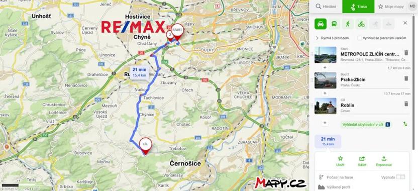 Prodej komerčního pozemku, Roblín, 13615 m2