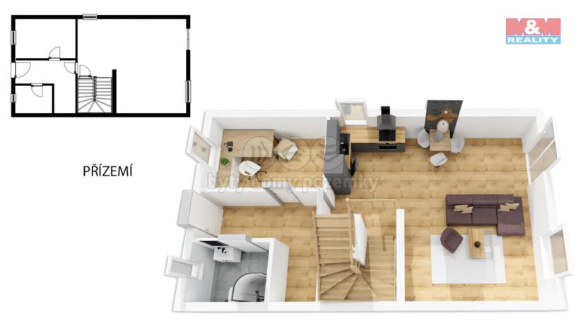 Prodej rodinného domu, Slatina, 128 m2