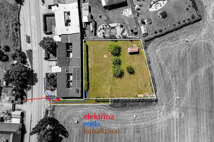 Prodej pozemku pro bydlení, České Budějovice, Zavadilka, 1925 m2