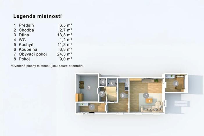 Prodej rodinného domu, Jablonné v Podještědí, Švermova, 138 m2