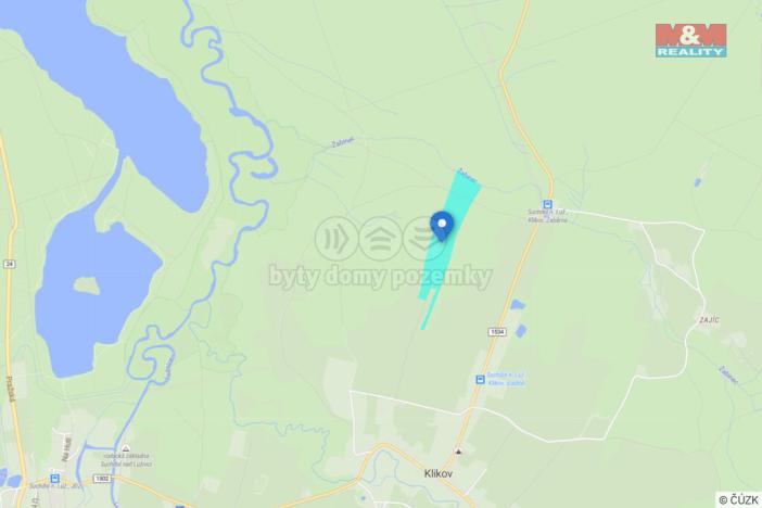 Prodej lesa, Suchdol nad Lužnicí - Klikov, 22334 m2