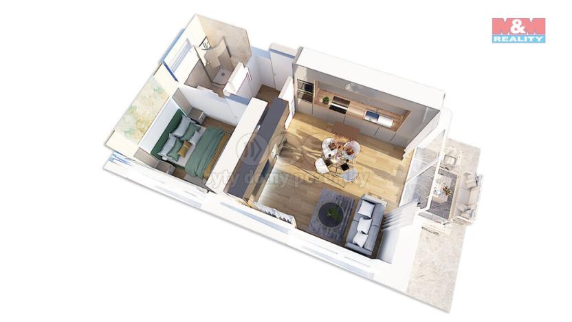 Prodej bytu 2+kk, Králíky - Červený Potok, 39 m2