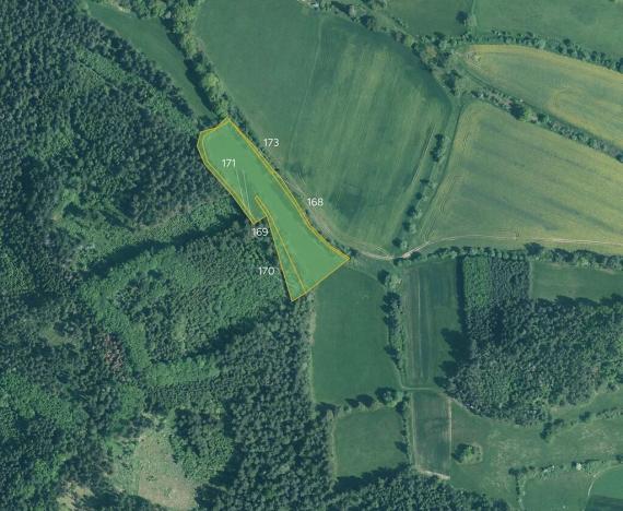 Prodej louky, Sousedovice, 10594 m2
