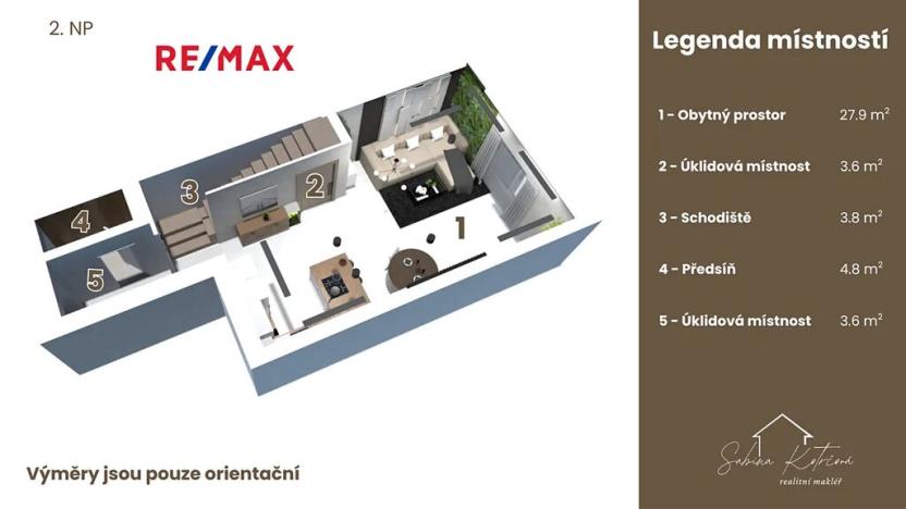 Prodej rodinného domu, Chlumec nad Cidlinou, 80 m2