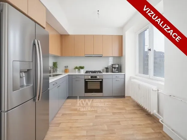 Prodej bytu 3+1, Praha - Vršovice, Moldavská, 71 m2