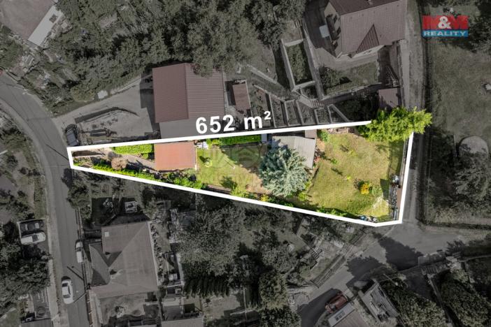 Prodej zahrady, Ústí nad Labem, Žitná, 652 m2