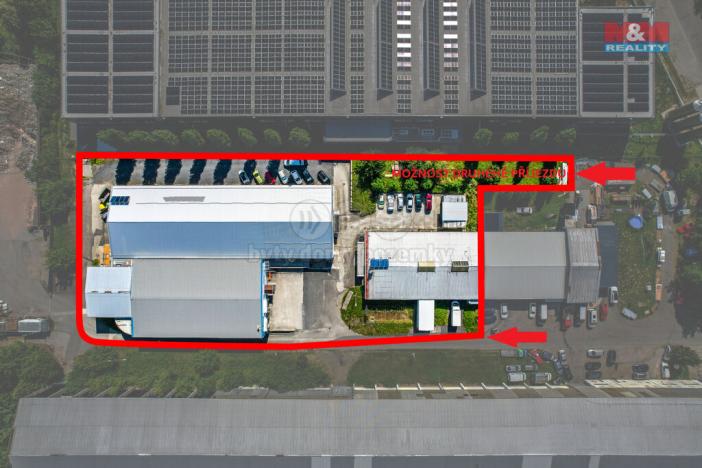 Prodej výrobních prostor, Tečovice, 2469 m2