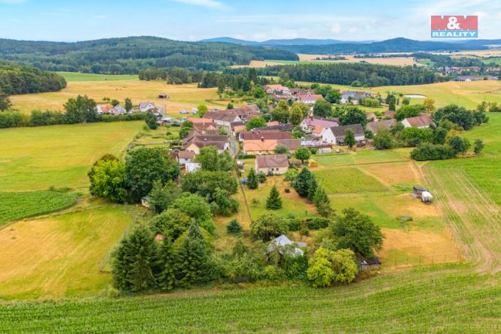 Prodej pozemku pro bydlení, Zemětice - Chalupy, 1160 m2