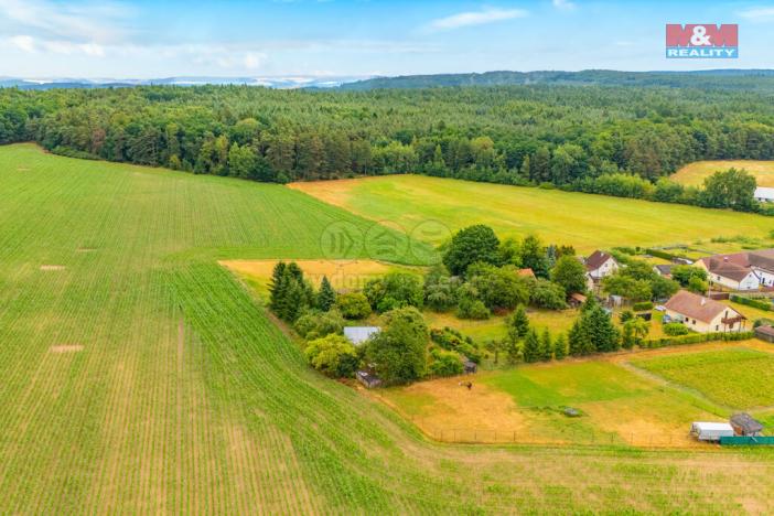 Prodej pozemku pro bydlení, Zemětice - Chalupy, 1160 m2