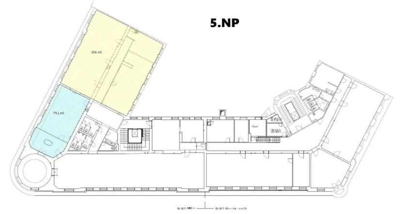 Pronájem kanceláře, Brno, Moravské náměstí, 79 m2