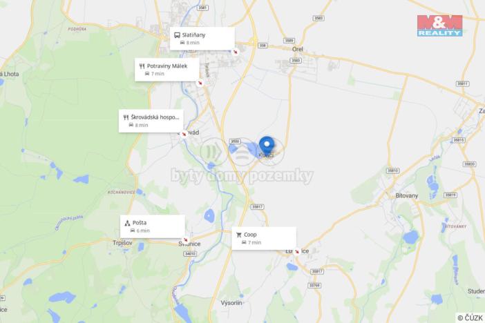 Prodej chaty, Slatiňany - Kunčí, 48 m2