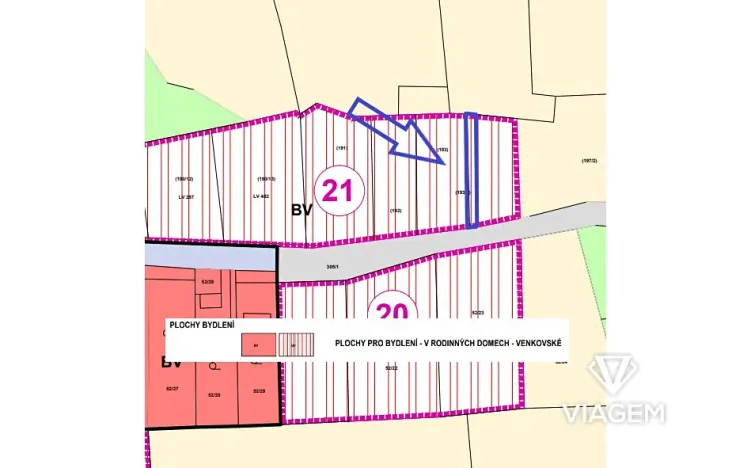 Prodej podílu pozemku pro bydlení, Libomyšl, 110 m2