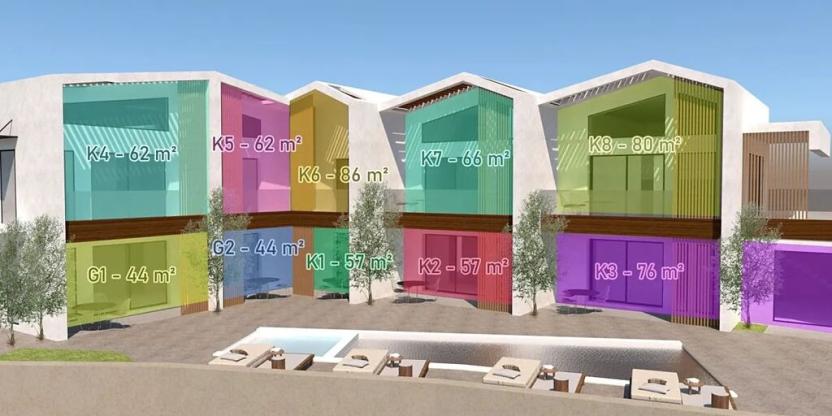 Prodej bytu 3+kk, Almyrida, Řecko, 66 m2