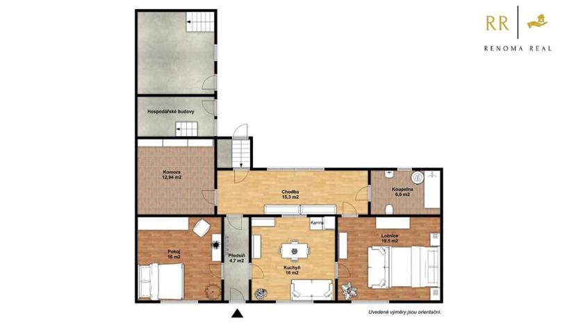 Prodej rodinného domu, Mikulovice, 91 m2