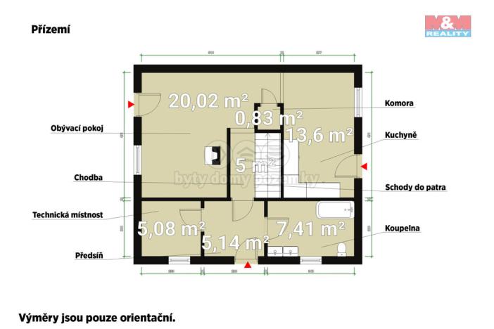 Prodej rodinného domu, Pernarec - Krukanice, 98 m2