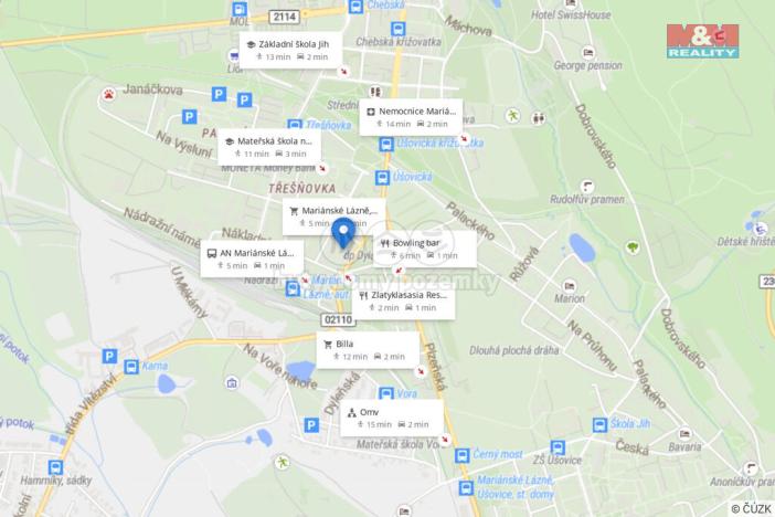 Prodej obchodního prostoru, Mariánské Lázně, Hlavní třída, 932 m2