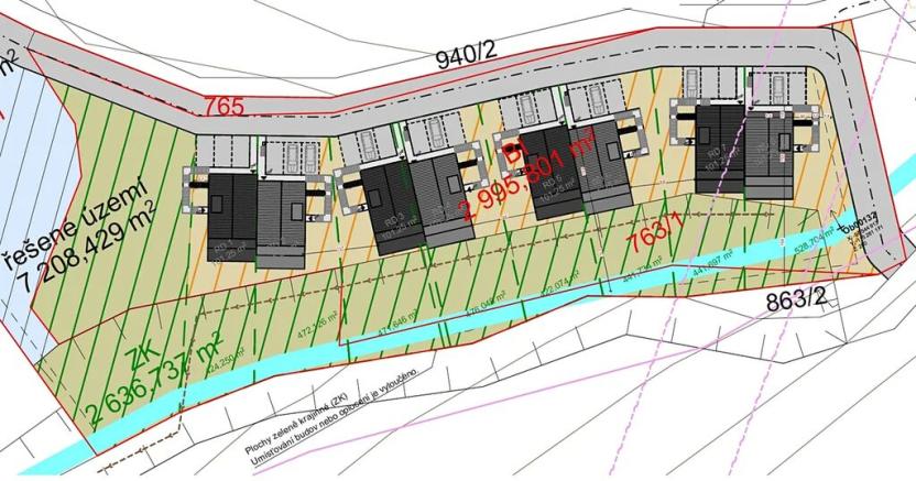 Prodej pozemku pro bydlení, Merklín, 7289 m2