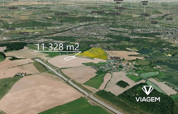 Prodej podílu pole, Praha - Cholupice, 2832 m2