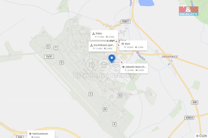 Prodej pozemku pro bydlení, Chotusice, 823 m2