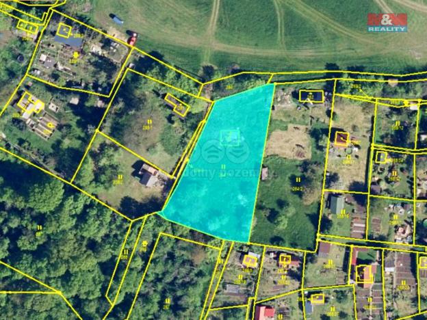 Prodej zahrady, Ústí nad Labem - Severní Terasa, 1963 m2