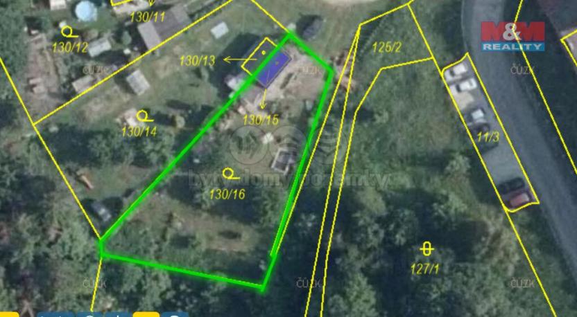 Prodej zahrady, Kynšperk nad Ohří - Dolní Pochlovice, 694 m2