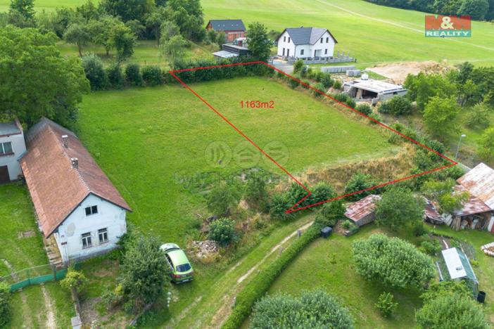 Prodej pozemku pro bydlení, Kamenná Lhota, 1163 m2