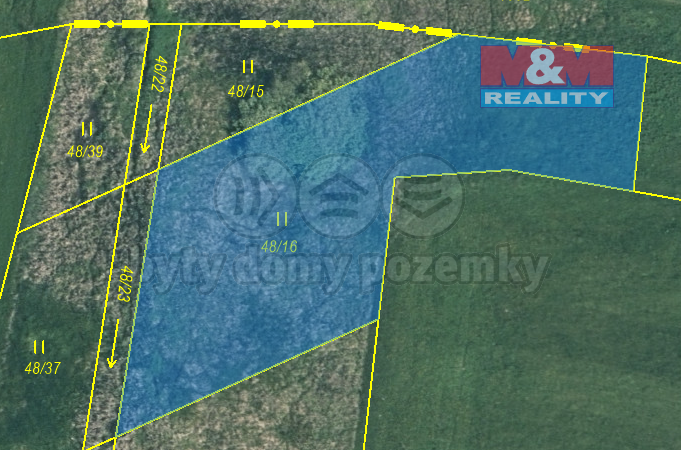 Prodej pole, Chanovice - Černice, 39063 m2