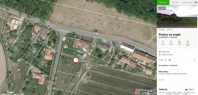 Prodej pozemku pro bydlení, Jičín, 1318 m2